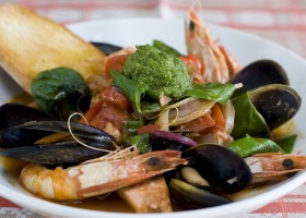 BACKGROUND SEAFOOD STEW
